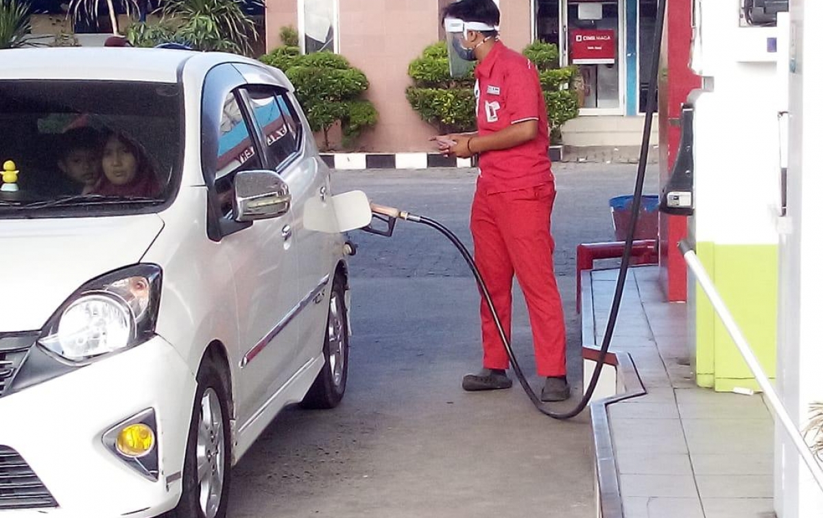Pertamina Tetap Tingkatkan Layanan SPBU di Tengah Pandemi COVID-19