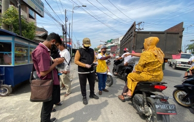 Cegah Covid-19, Lion Club Medan Utara Bagikan 5.000 Masker