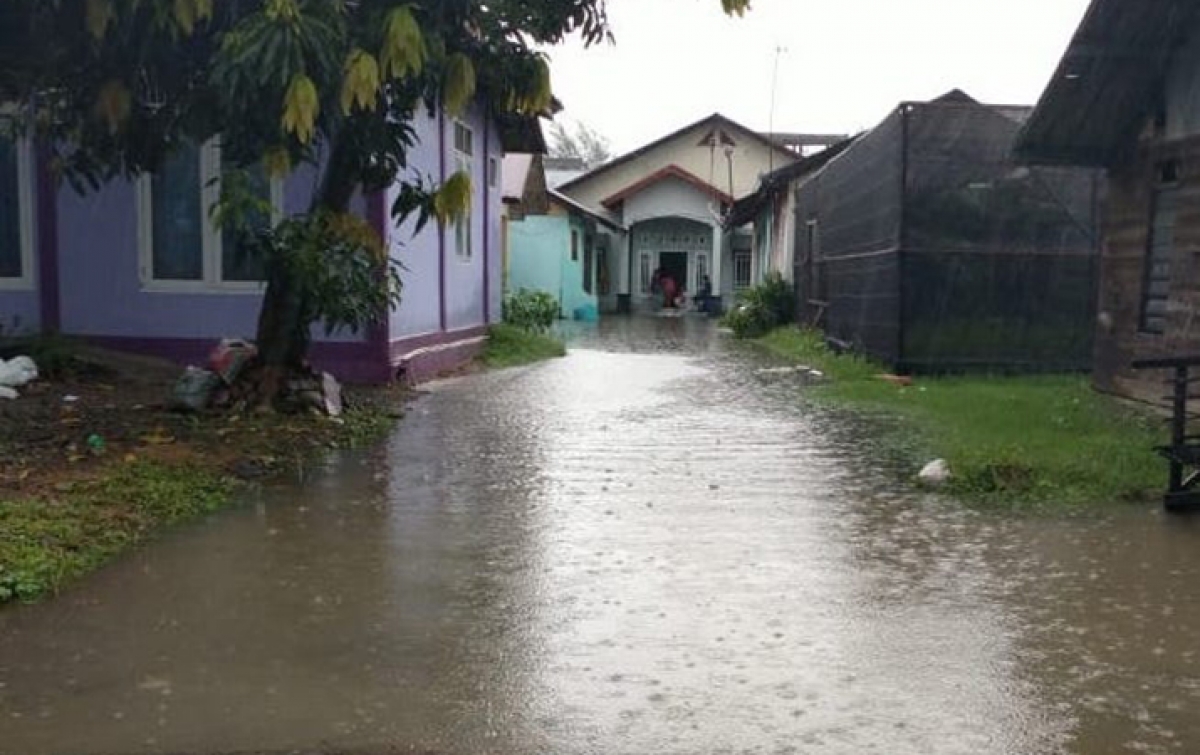 Pascabanjir Enam Desa di Banda Aceh, Genangan Air Belum Surut 