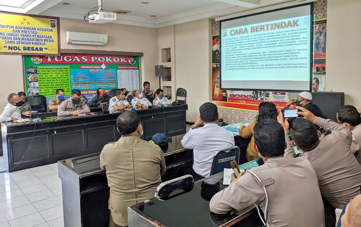 Jelang Takbiran, Pemko Medan Dukung Rencana Penyekatan 110 Titik Jalan