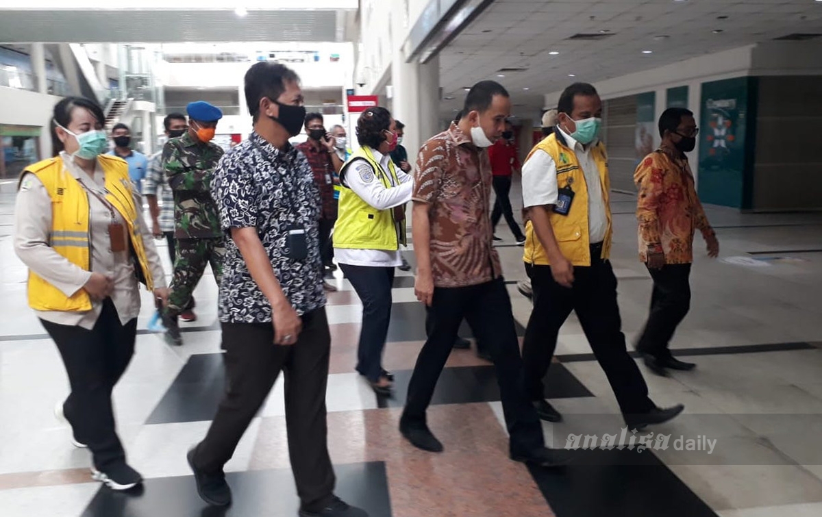 Sidak ke Bandara Kualanamu, Ketua DPRD Deliserdang Pastikan Tak Ada Mudik