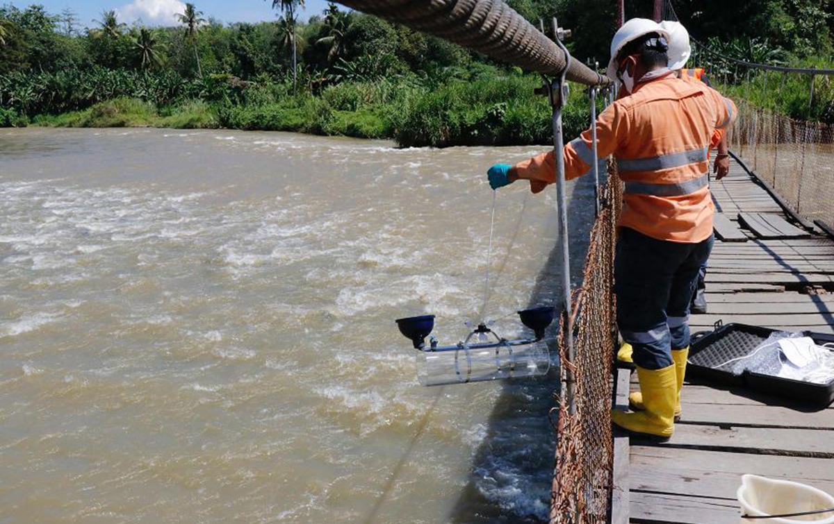 Pengawasan Kualitas Air Sisa Proses Tambang Emas Martabe Transparan