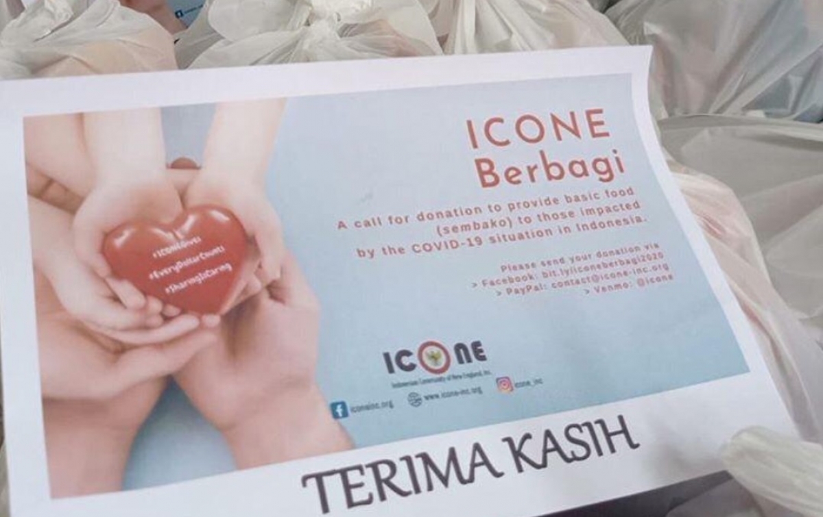 ICONE Kirim Bantuan ke Tiga Kota di Indonesia
