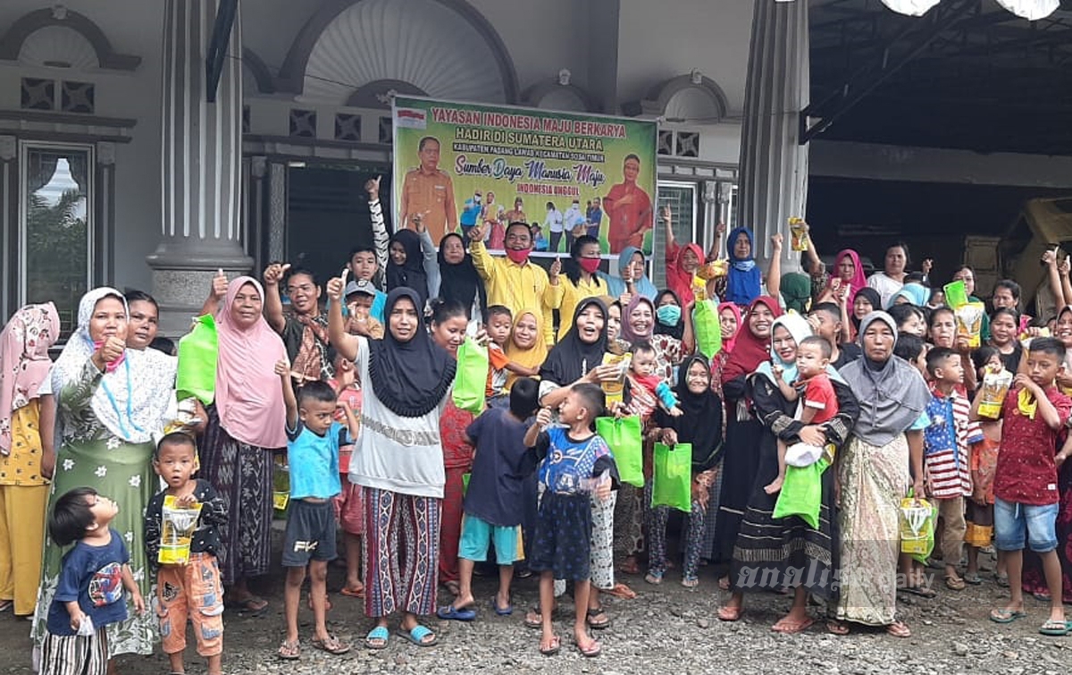 Yayasan Indonesia Maju Berkarya Bantu Warga Terdampak Corona