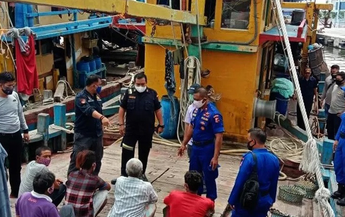 Illegal Fishing, Dua Kapal Malaysia Ditangkap di Selat Malaka