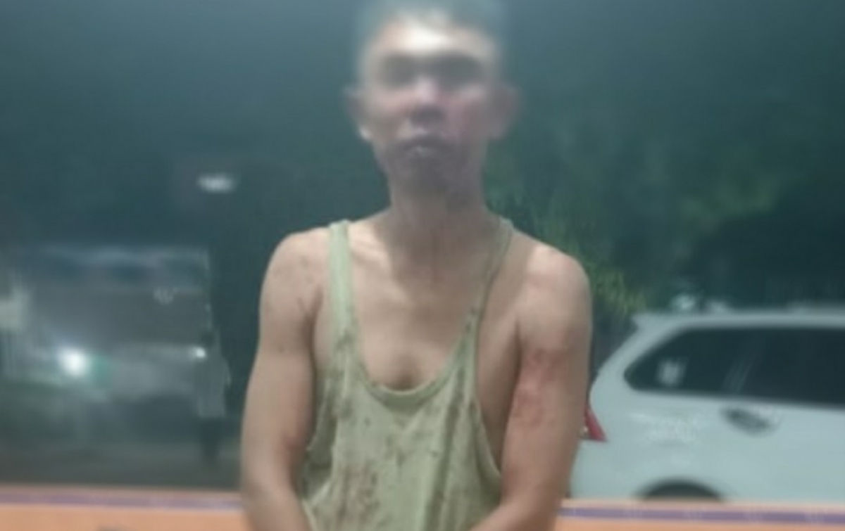 Maling Sepeda Motor Babak Belur Dihajar Massa