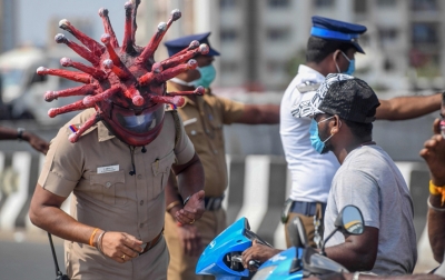 Ratusan Polisi di Mumbai India Positif Terinfeksi COVID-19