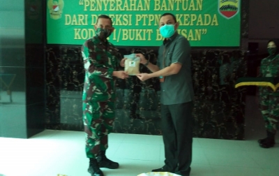 PTPN2 Salurkan Program CSR ke Kodam I Bukit Barisan