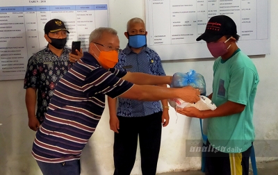 Bantu Warga Terdampak Covid-19, Sembako Kembali Disalurkan