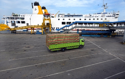 Foto: Pelabuhan Merak Sepi