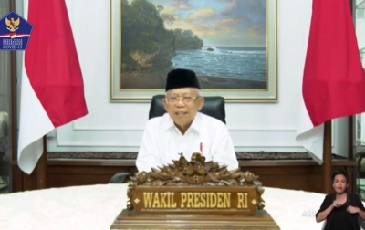 Ma’ruf Amin: Mari Rayakan Idul Fitri dari Rumah