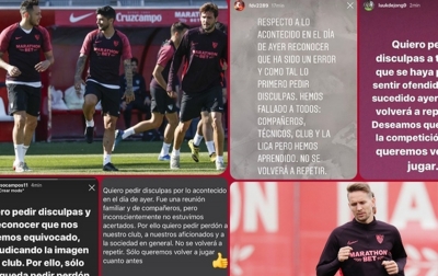 Langgar Protokol Kesehatan, 4 Pemain Sevilla Minta Maaf