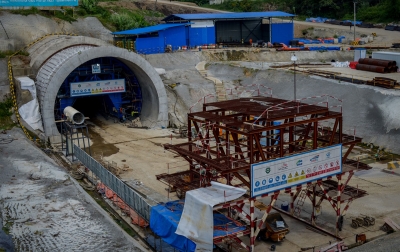 Foto: Proyek Pembangunan Kereta Cepat Jakarta Bandung