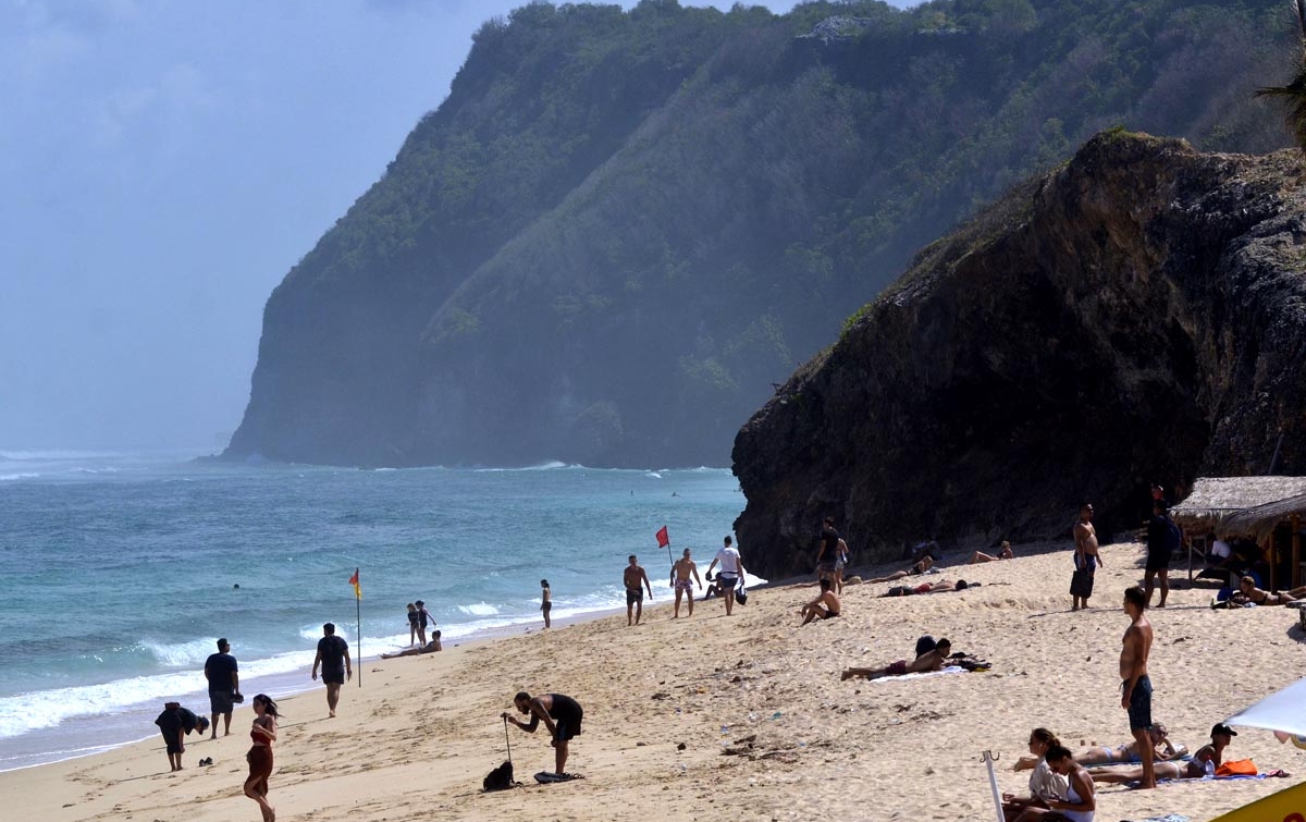  Foto  Pembukaan Pantai  Melasti  Bali  Destinasi 