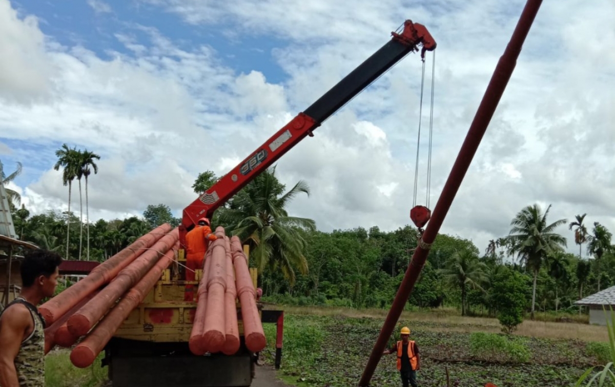 Dua Desa di Kabupaten Nias Kini Teraliri Listrik