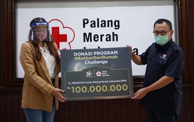 Peduli Masyarakat Terdampak Pandemi, XL Axiata Salurkan Donasi Melalui PMI