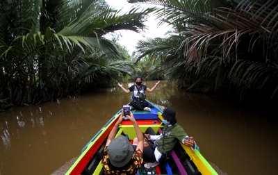 Foto: Wisata Susur Sungai di Banjarmasin