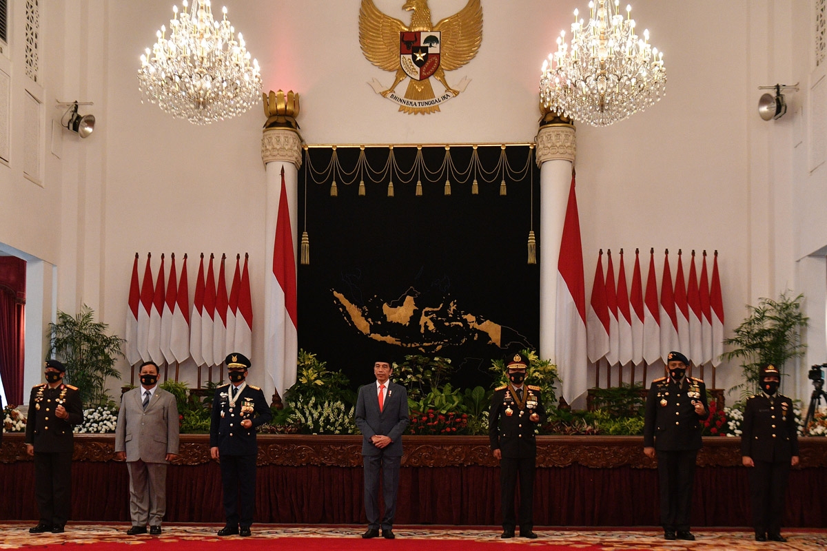 Jokowi Sampaikan Pesan Pada Peringatan Hari Bhayangkara