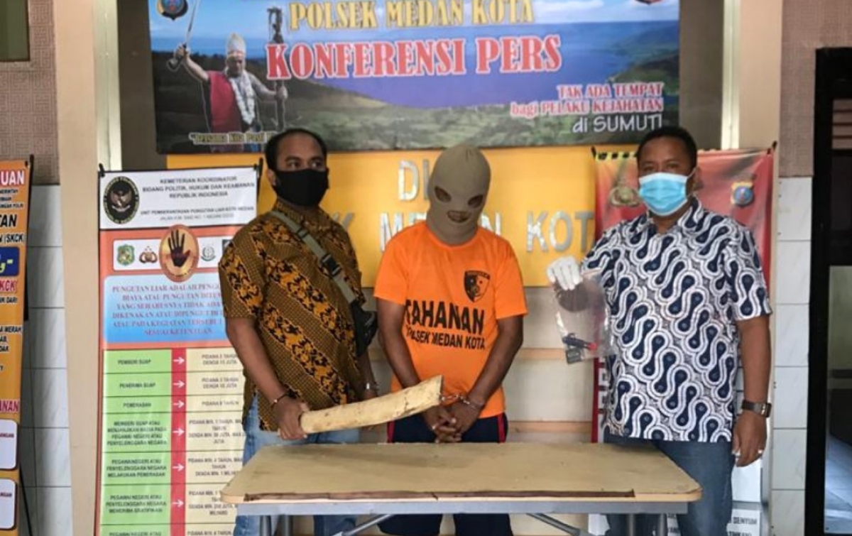 Desakan Ekonomi, Petugas Kebersihan Pusat Pasar Medan Nekat Curi Daging