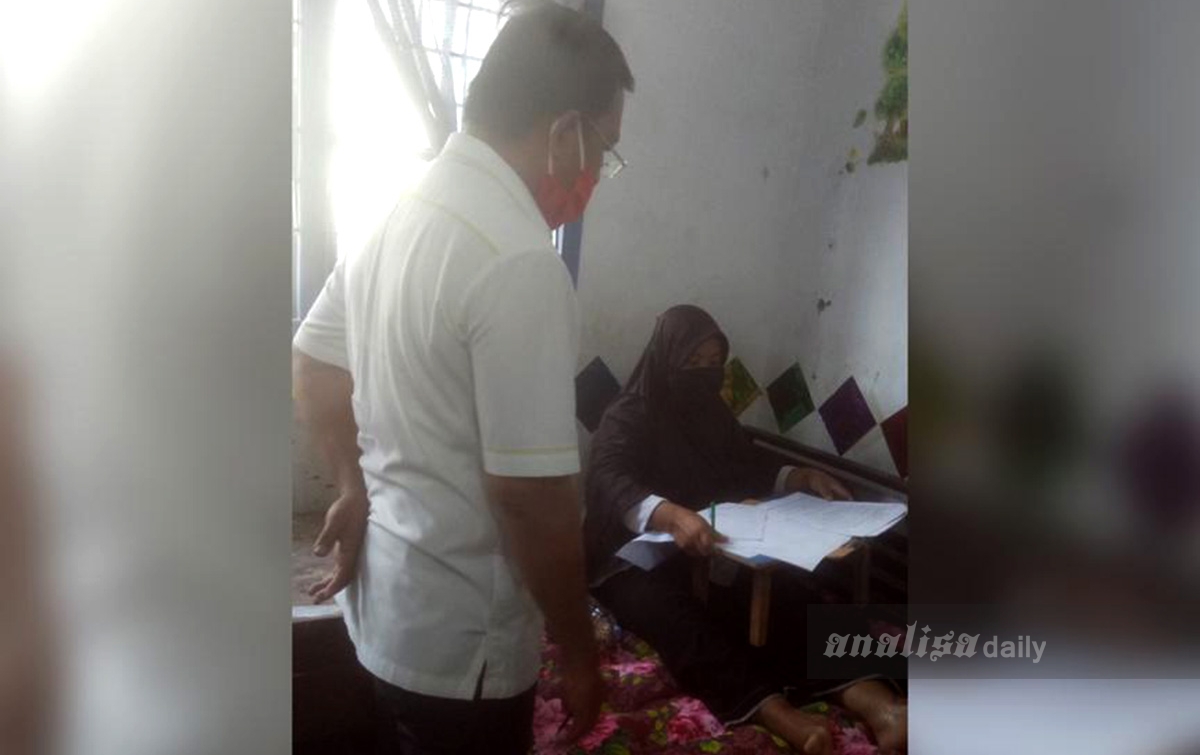 Cedera Patah Kaki, Yeni Sartika Wati Tetap Semangat Ikuti UKG