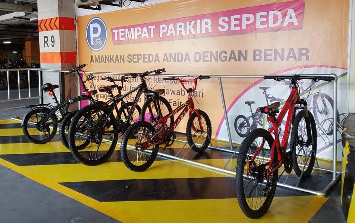 Plaza Medan Fair Sediakan Parkir Sepeda Gratis Bagi Pengunjung