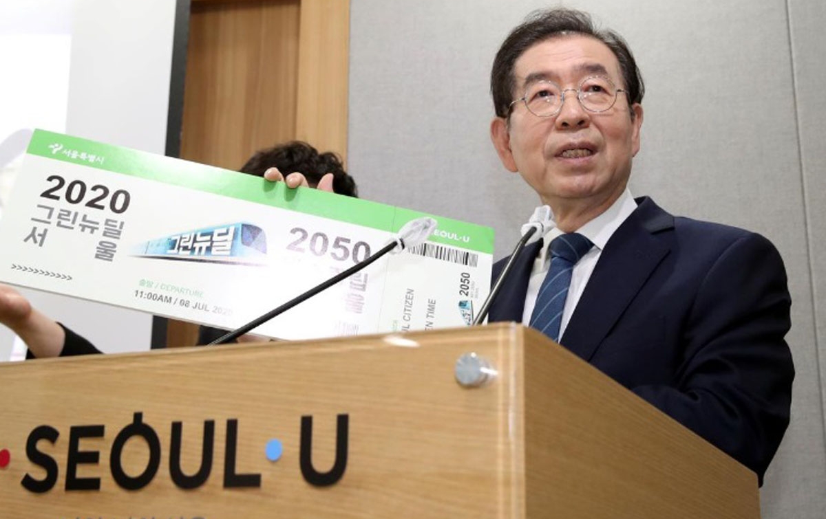 Wali Kota Seoul Tinggalkan Surat Pemintaan Maaf