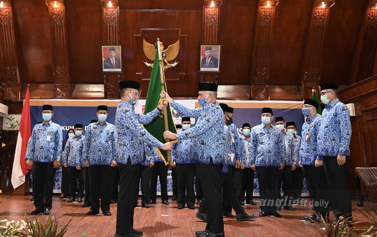 Taqwallah Dikukuhkan Sebagai Ketua Korpri Aceh