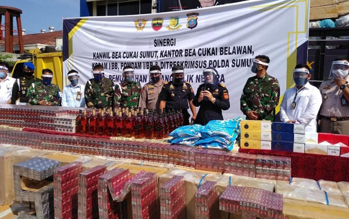 DJBC Musnahkan Barang Sitaan Senilai Rp 3.2 Miliar