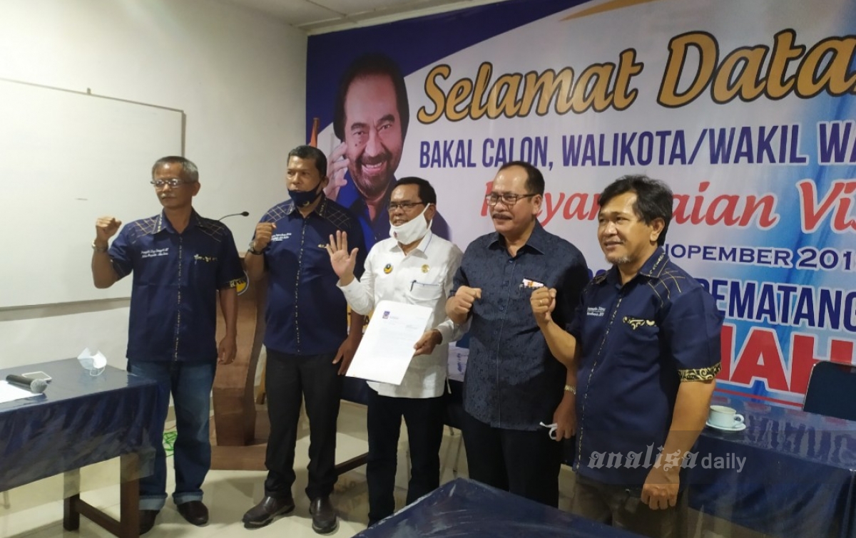 Pasangan Asner dan Susanti Dapat Dukungan Nasdem