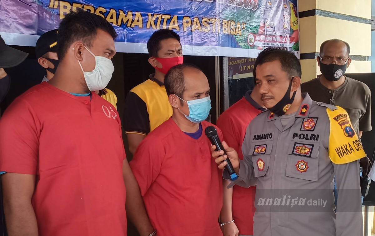 Komplotan Pencuri Obat di RSUD Dr Tengku Mansyur Ditangkap Polisi