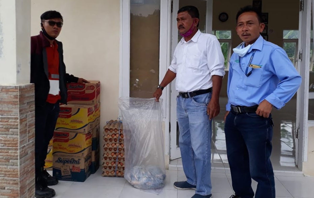 TPL Salurkan Bantuan Kepada Tim Pencari Korban Tenggelam