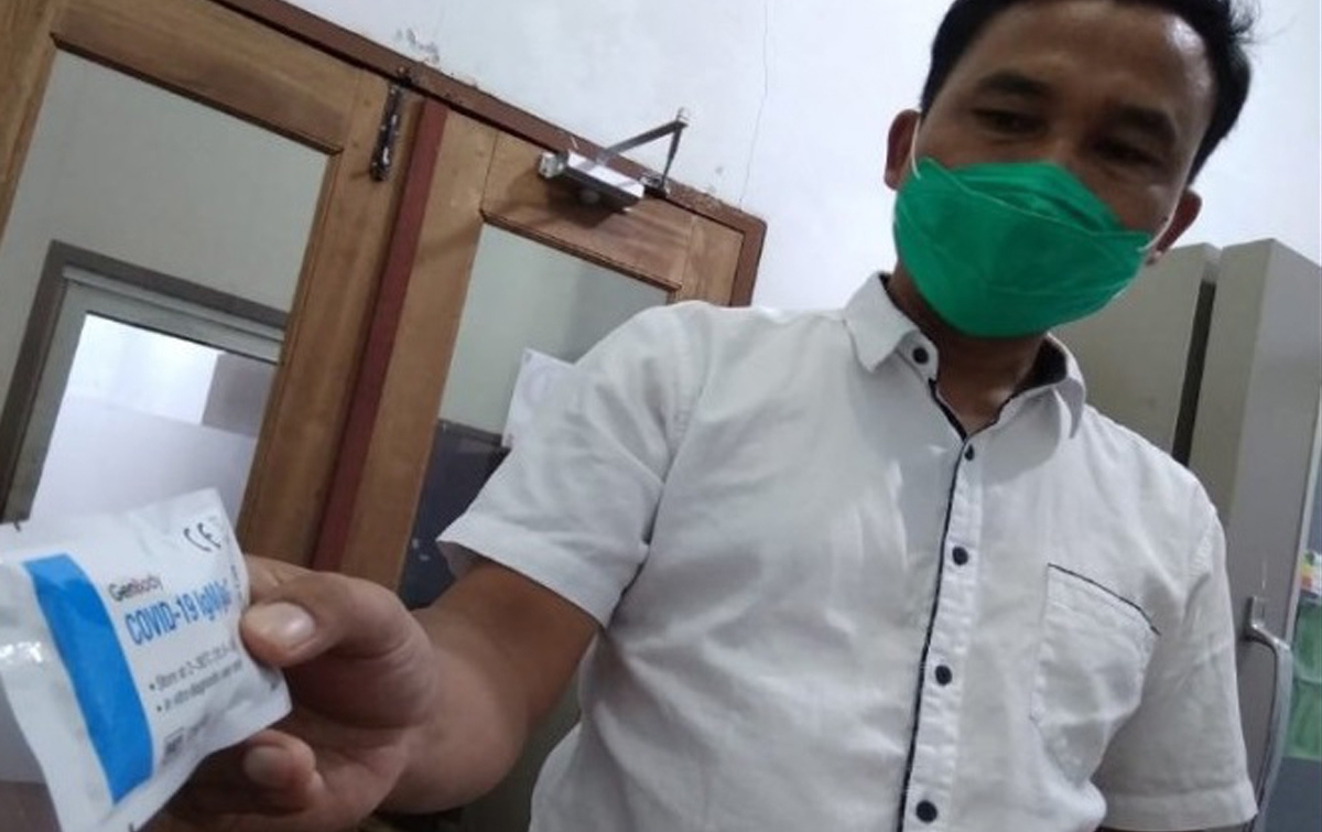 Kontak Dengan Pasien Corona, 40 Warga Pagaran Non Reaktif