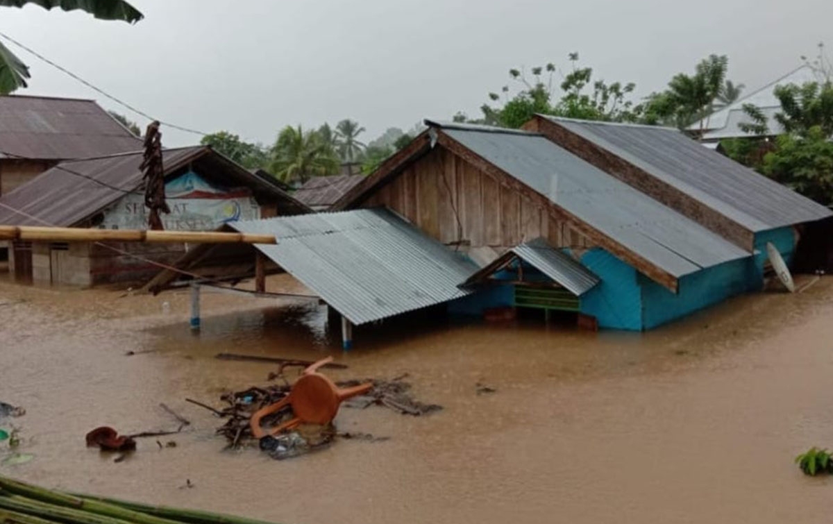 Sejumlah Desa di Bolaang Mongondow Dilanda Banjir dan Longsor