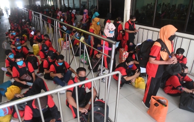 409 Pekerja Indonesia Dipulangkan dari Malaysia