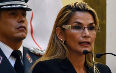 Presiden Bolivia Jeanine Anez Positif Covid-19