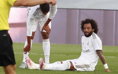 Marcelo Dipastikan Absen Hingga La Liga Berakhir