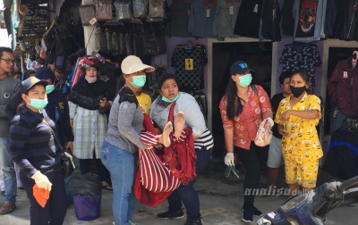 Seorang Pengunjung Pasar Sidikalang Meninggal Dunia