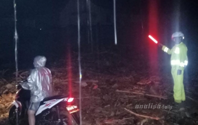 Perbukitan Sibaganding Parapat Longsor