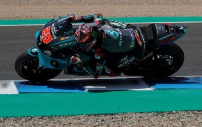 Quartararo Kembali Juara, Yamaha Rajai MotoGP Andalusia