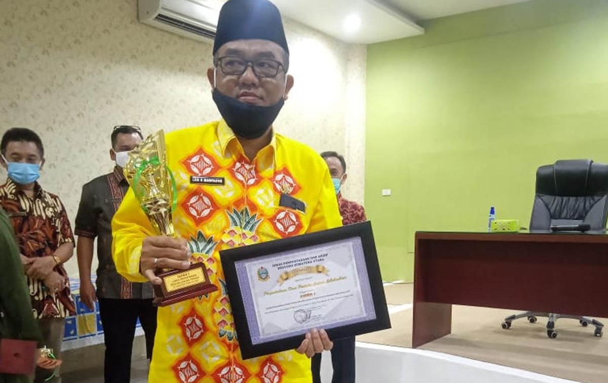 Raih Juara 1, Perpustakaan Desa Pustaka Lestari Terbaik di Sumut