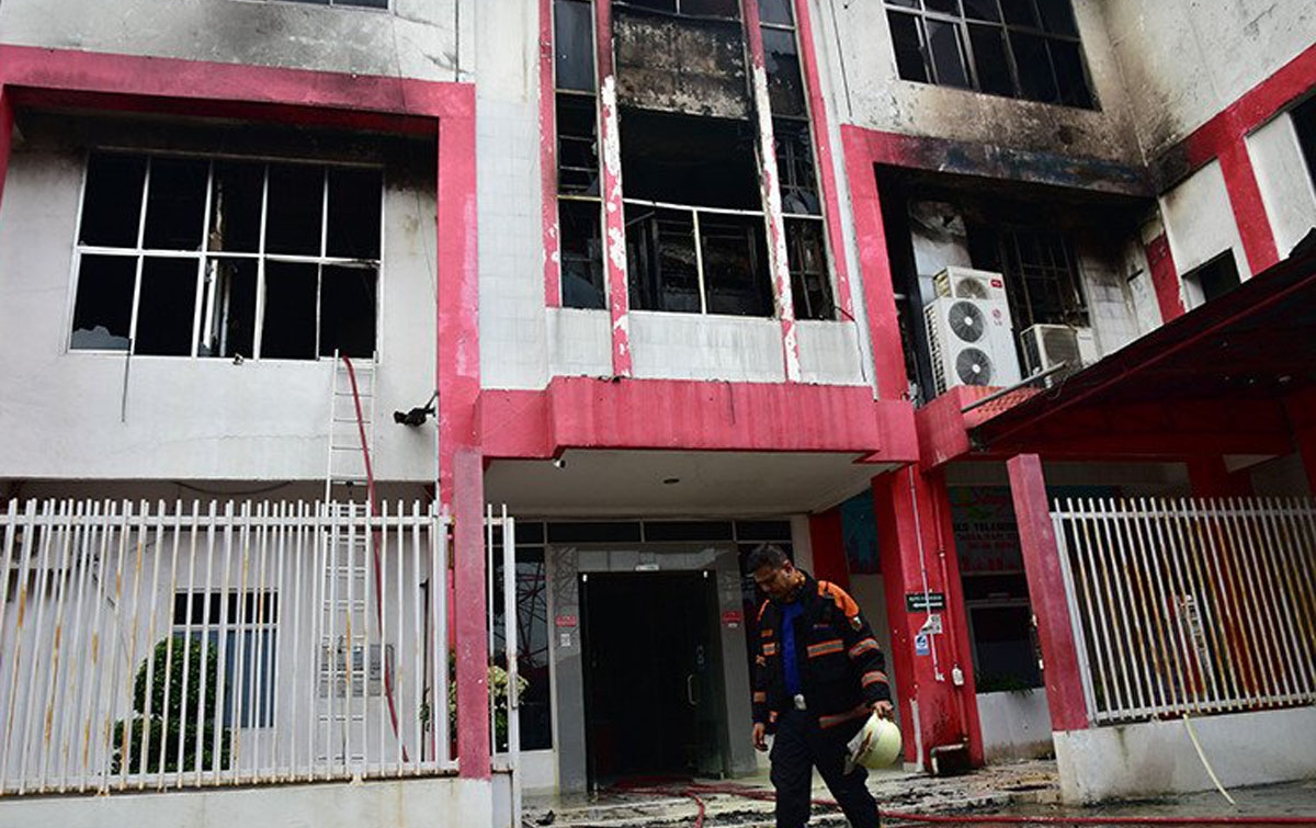Gedung HPBB Telkom Terbakar, Jaringan Telkomsel Lumpuh