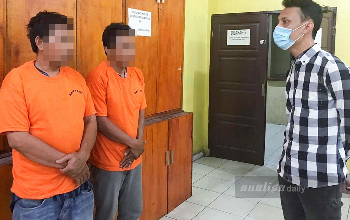 Peras Warga Rp 15 Juta untuk Uang Keamanan, 2 Preman Ditangkap Polisi