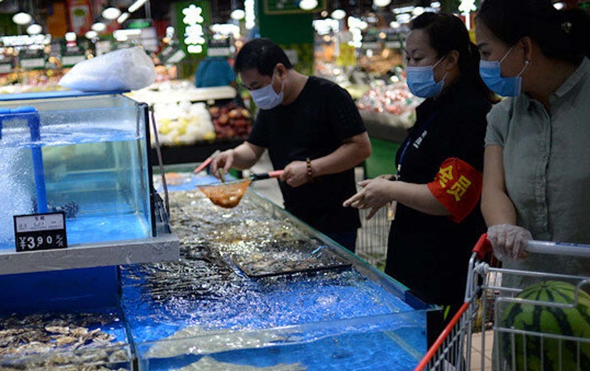 Covid-19 Ditemukan pada Makanan Laut Beku di China