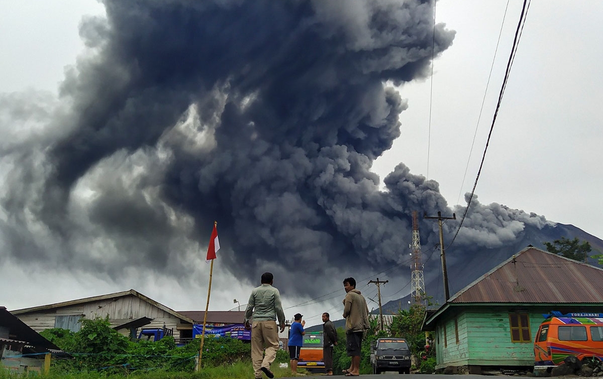 Gunung Sinabung Erupsi, Puskesmas di Karo Siaga 24 Jam