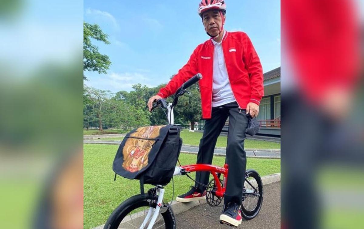 Jokowi Pamerkan 3 Sepeda Buatan Anak Negeri