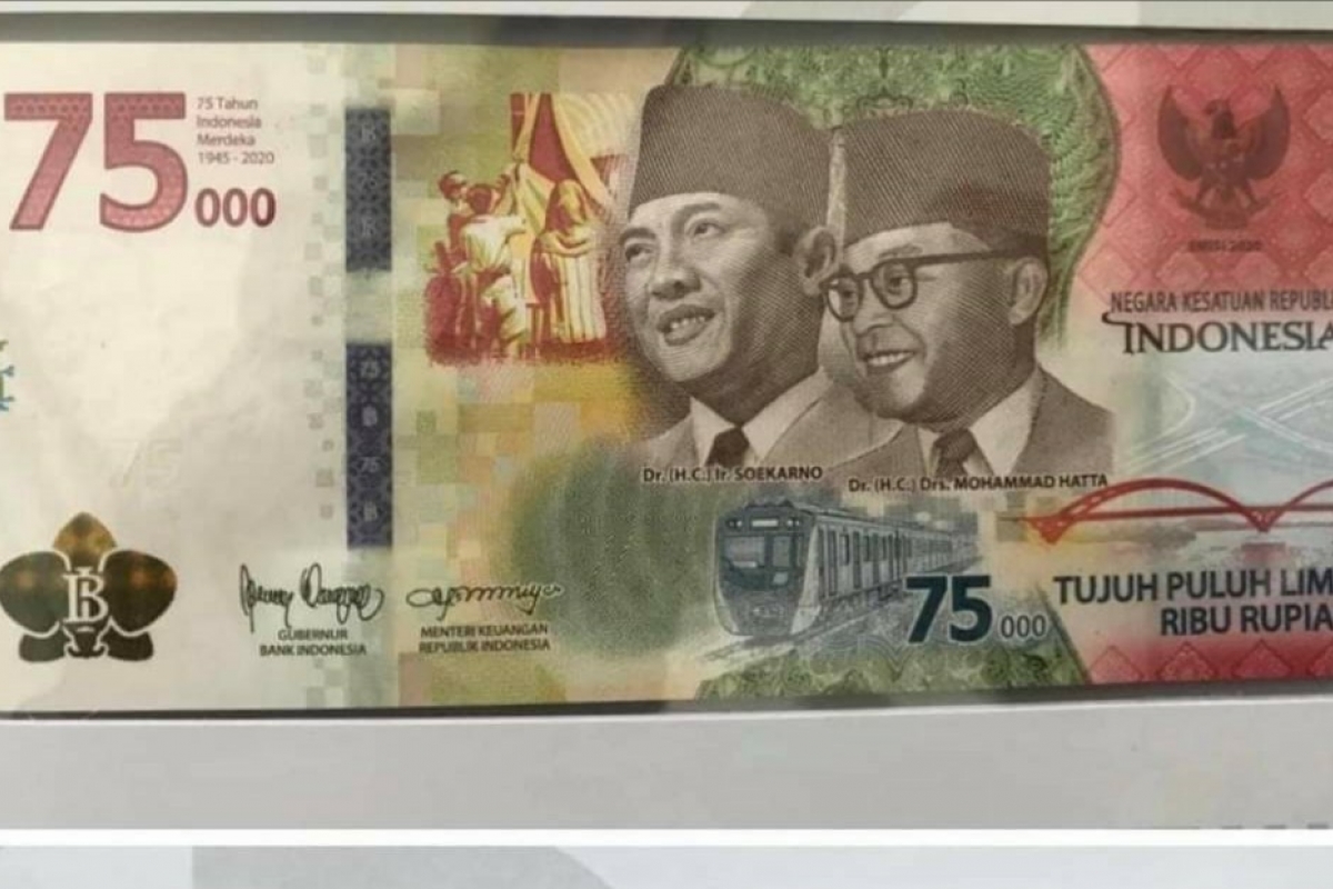 HUT RI ke-75, Bank Indonesia Keluarkan Uang Pecahan Rp 75.000