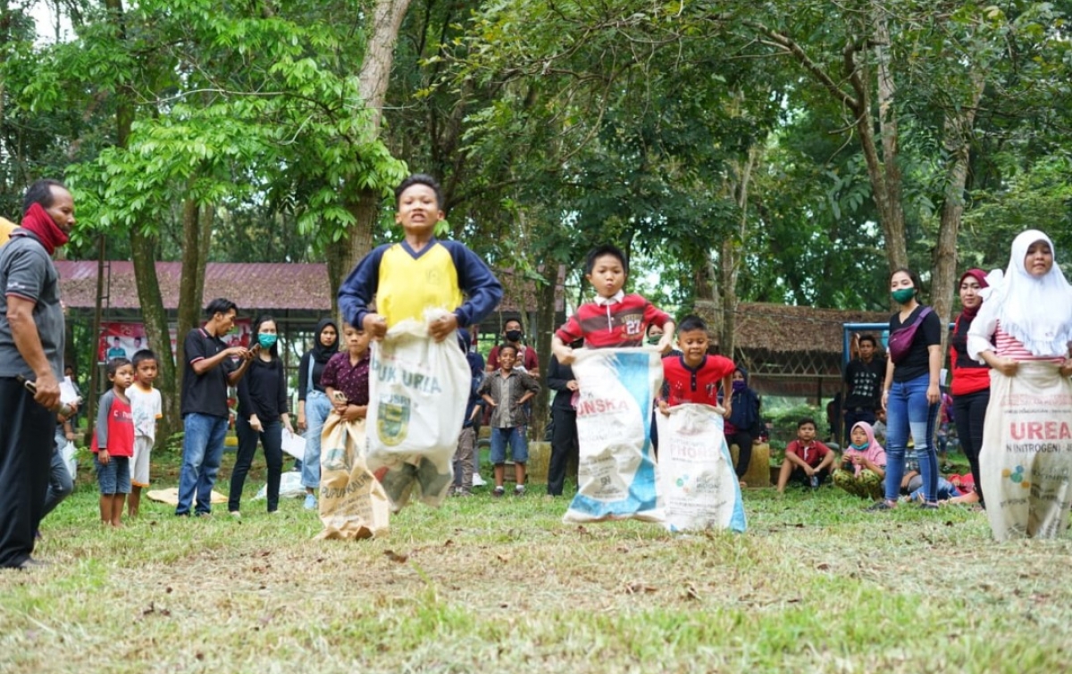 HUT RI ke-75, GMB Gelar Perlombaan di Medan Zoo