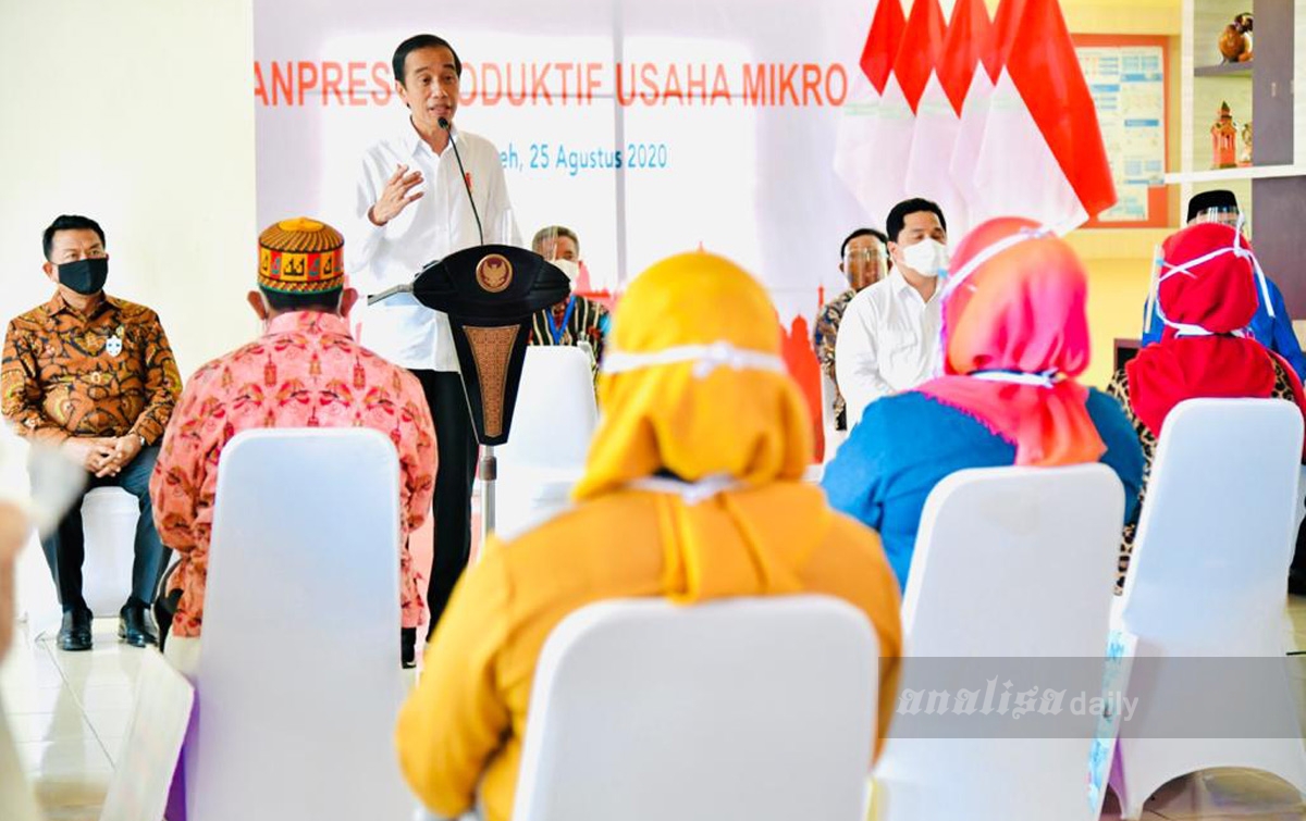 Banpres Produktif Diberikan Kepada 200 Pelaku Usaha di Aceh