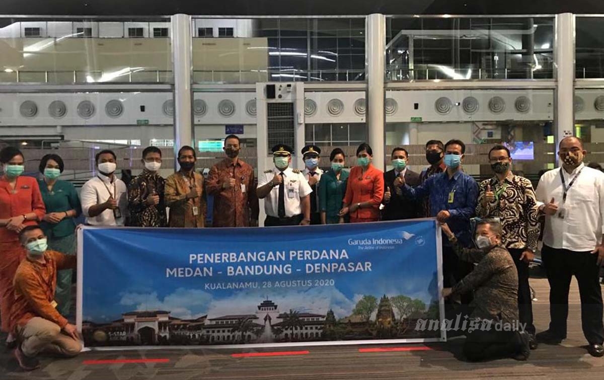 Garuda Indonesia Optimalisasi Jaringan Penerbangan dari dan Menuju Medan