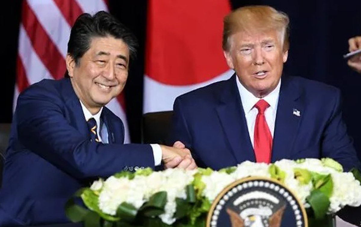 Abe Mengundurkan Diri, Trump: Dia Teman Baik Saya